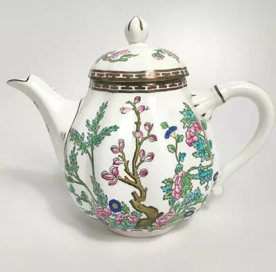 Buy Coalport Indian Tree Multicolored Teapot With Lid • 25£