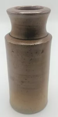 Buy Vintage Stoneware Cast Blacking Bottle Cannister Unknown Origin Clean Uk Exp ⭐⭐⭐ • 8.99£
