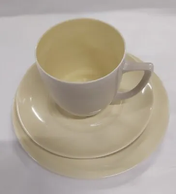 Buy Branksome China Two-Tone Trios Cup Saucers & Side Plate 1950s Vintage 6 Availabl • 9.99£