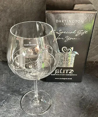 Buy Dartington Crystal - Glitz Collection Copa Gin & Tonic Single Glass In Gift Box • 25£