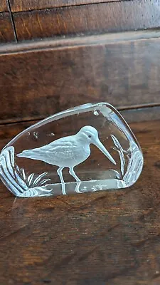 Buy Wedgewood Led Crystal Glass Bird Paperweight - Vintage  • 3£