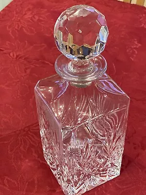 Buy Hand Cut Lead Crystal Large Whiskey Decanter • 15£