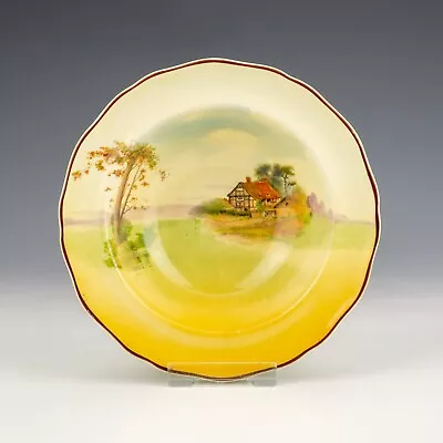 Buy Royal Doulton Seriesware Pottery - English Cottages D4987 Bowl • 9.99£