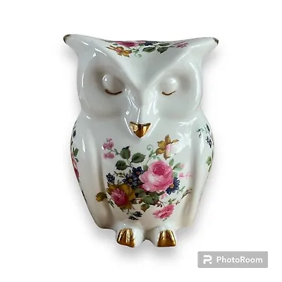 Buy Crown Bone China Owl Ornament • 8.99£