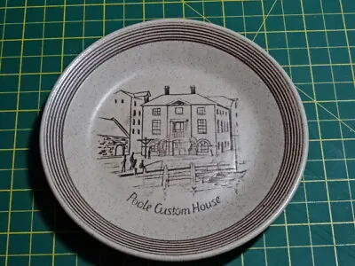 Buy Small Pottery Dish Depicting Poole Custom House. Purbeck Pottery Bournemouth • 6£