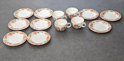 Buy Collectable Royal Doulton Expressions Sunburst 4x Cups, 6x Saucers 3 Side Plates • 15£