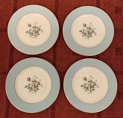 Buy 4 Royal Doulton Rose Elegans Tea / Side Plates App 6.5” (Lot 1) • 3£