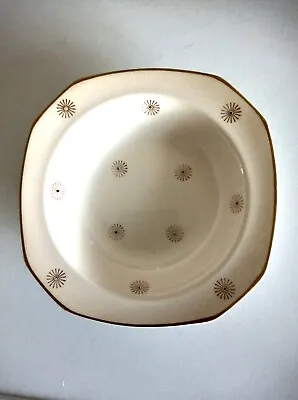 Buy Vintage Alfred Meakin Midnight Star Small Bowl - Cream And Gold Stars & Trim • 8.99£
