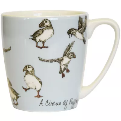 Buy Queens The In Crowd Mug A Circus Of Puffins 300ml Churchill China Made In UK • 11.99£