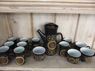 Buy Denby  Arabesque  Part Coffee / Tea Set, 14 Pieces. • 30£