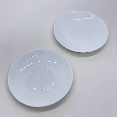 Buy 2 X Duchess White Fine Bone China Saucer Plate Set Pair :p1 • 11.99£
