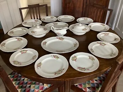 Buy Vintage 1940s Dinner Service Weatherby Falcon Ware • 30£