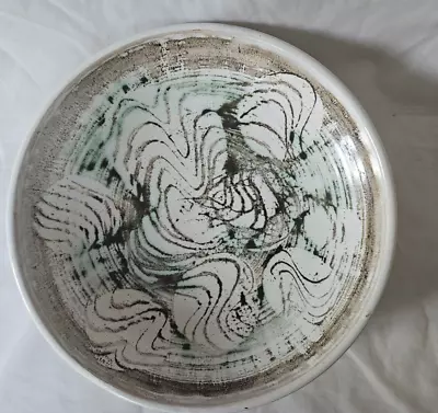 Buy Studio Pottery Open Funky Bowl, Circa Mid Century Modern • 75£