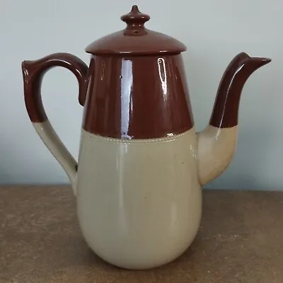 Buy Antique Victorian, Lovatts, Langley Mill, Brown Stoneware Coffee Pot,  2 Pint • 17.95£