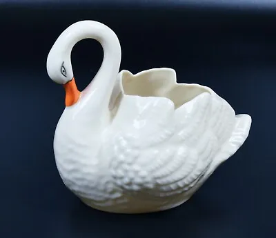 Buy Lovely Donegal China Irish Parian Porcelain Swan Trinket Dish • 14.24£
