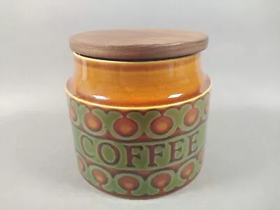 Buy Hornsea Brontë Small Coffee Storage Jar 1974 Vintage Retro Excellent • 12.99£