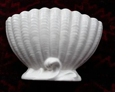 Buy Vintage SYLVAC Small White Clam Shell Vase • 9.99£
