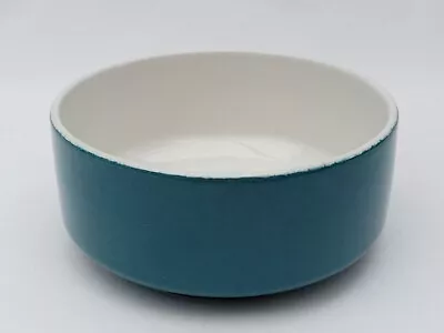 Buy Poole Pottery Twintone Teal Soup Bowl • 4£