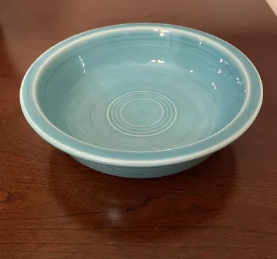 Buy Fiesta Ware Homer Laughlin Soup Bowl Turquoise 7  USA Made • 6.71£
