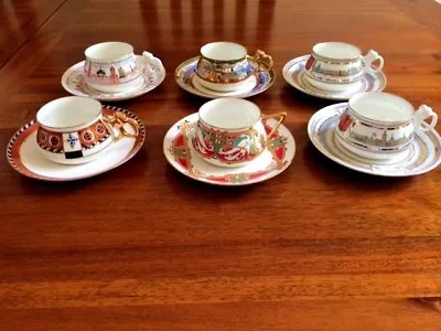 Buy Imperial Russian St.Petersburg Lomonosov Bone China/Porcelain Cups And Saucers. • 400£