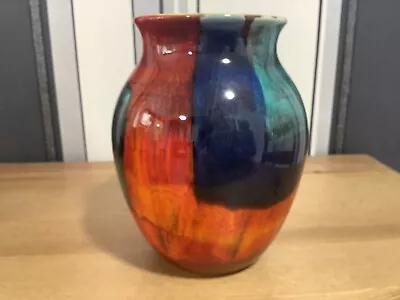 Buy Poole Pottery Multicoloured Vase Decorative Homeware. Volcano • 60£
