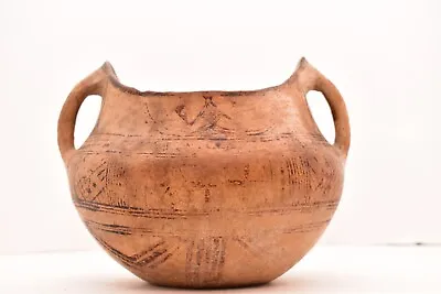 Buy Antique Moroccan Pottery Terracotta Berber Water Jar Jug Vessel Guiznaia Region • 586.72£