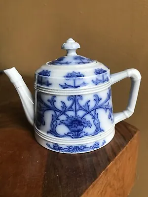 Buy Macintyre Moorcroft Pottery Blue And White Aesthetic Aurelian Ware Teapot • 12£
