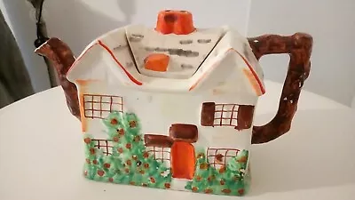 Buy Arthur Wood Collectable Teapot- English Cottage- Vintage Hand-painted- Pretty GC • 12£