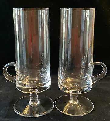 Buy Irish Coffee Glasses Mugs Elegant Hand Blown Crystal  Pedestal Design • 15.18£