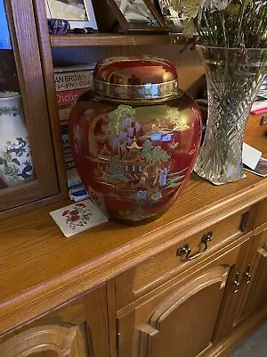 Buy Rouge Royale Fieldings Ginger Jar By Crown Devon Pottery Extremely Rare Massive • 229£