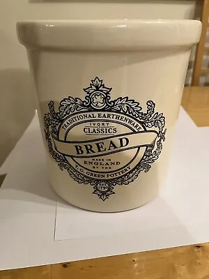Buy Bread Bin, Ivory Classic Traditional Earthenware  • 5£
