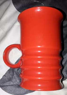 Buy Carlton Ware Wellington Red Coffee Mug. CupDate: 1970s Orange Red A/F • 4.99£