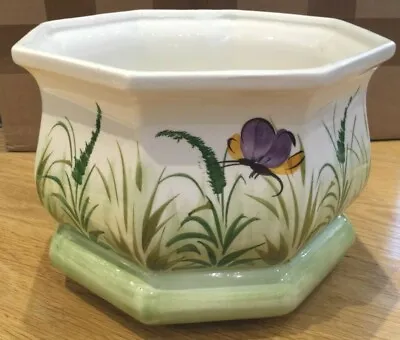 Buy Vintage Ceramiche Crestini Bassano Octagonal Planter. • 14.99£