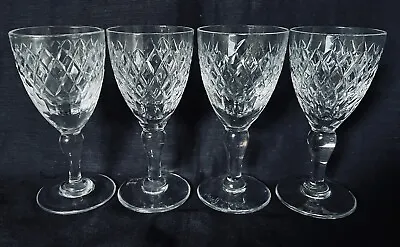 Buy ROYAL BRIERLEY COVENTRY PATTERN SHERRY GLASSES Set Of Four • 24£