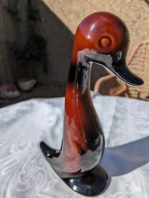 Buy Vintage Blue Mountain Pottery Brown Duck 11 Inches • 12£