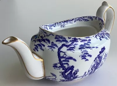 Buy Royal Crown Derby Mikado Teapot - English Bone China - No Lid - XXIX - (1966) • 9£