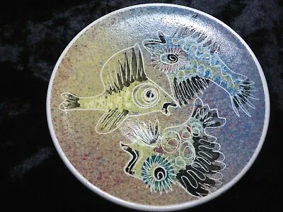 Buy Jo Lester Isle Of Wight Pottery 1950s - 1970s 3 Fish Trinket Bowl Pin Dish • 35£