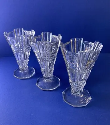 Buy Trio Of Bagley Crystal Vases In Preston Design • 29.95£