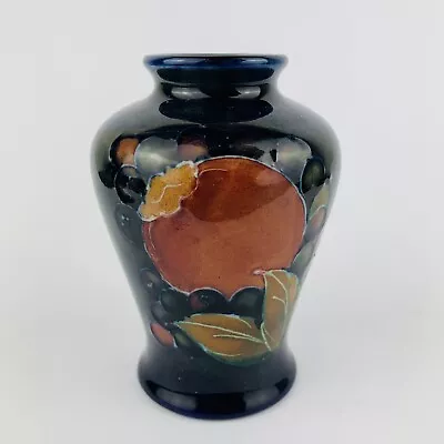 Buy Moorcroft Vintage Small Pomegranate & Grape Vase Blue/Green Circa 1920’s-40’s • 138.95£