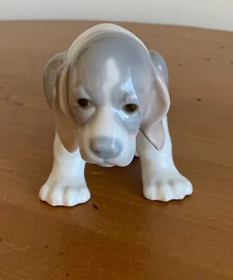 Buy Lladro Porcelain Figurine 1071 Sad Puppy Beagle - So Cute • 33.19£