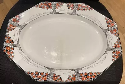 Buy Crown Ducal Orange Tree Rare Very Large Platter 17 Inches • 14.99£