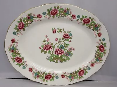 Buy Queen Anne Chinese Tree Pattern English Bone China 13  Oval Serving Platter • 8.99£