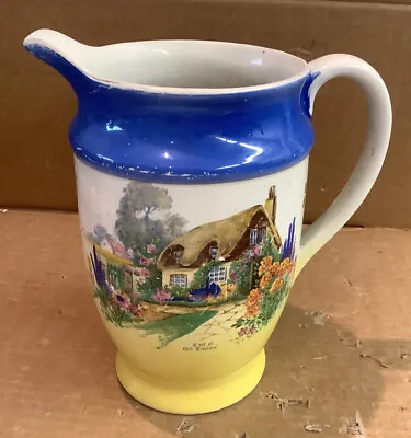 Buy Vintage BCM Nelson Ware Jug “A Bit Of Old England” 18cm • 9£