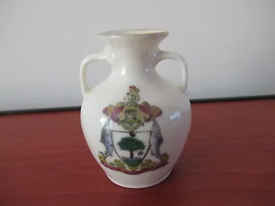 Buy W H GOSS Crested China - Little Pot / Urn Portland Vase • 1.50£