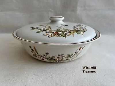 Buy Marks & Spencer Harvest Lidded Stoneware Casserole Dish & Lid - Great Condition • 10.99£