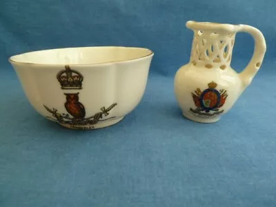 Buy Ww1 Royal Staff College + Royal Military College Camberley Crested China • 7£