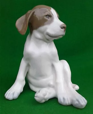 Buy Large Royal Copenhagen Seated Puppy - 1453 - Unusual Colourway - Seconds. • 59.99£