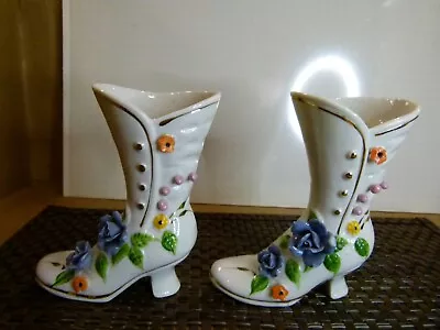 Buy 2 X Small Ceramic Ladies Boots 5  High • 7£