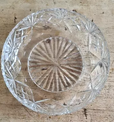 Buy Stuart Crystal Cut Glass Round Serving Dish - Approx 33cm Diameter • 10£