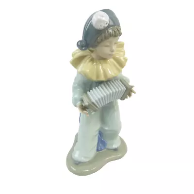 Buy Lladro Spain Nao Figure - Young Boy/Clown Playing A Concertina • 6.95£